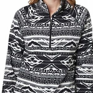 Eddie Bauer Women's Ultra Soft Fleece 1/4 Zip Long Sleeve Pullover Top NWT